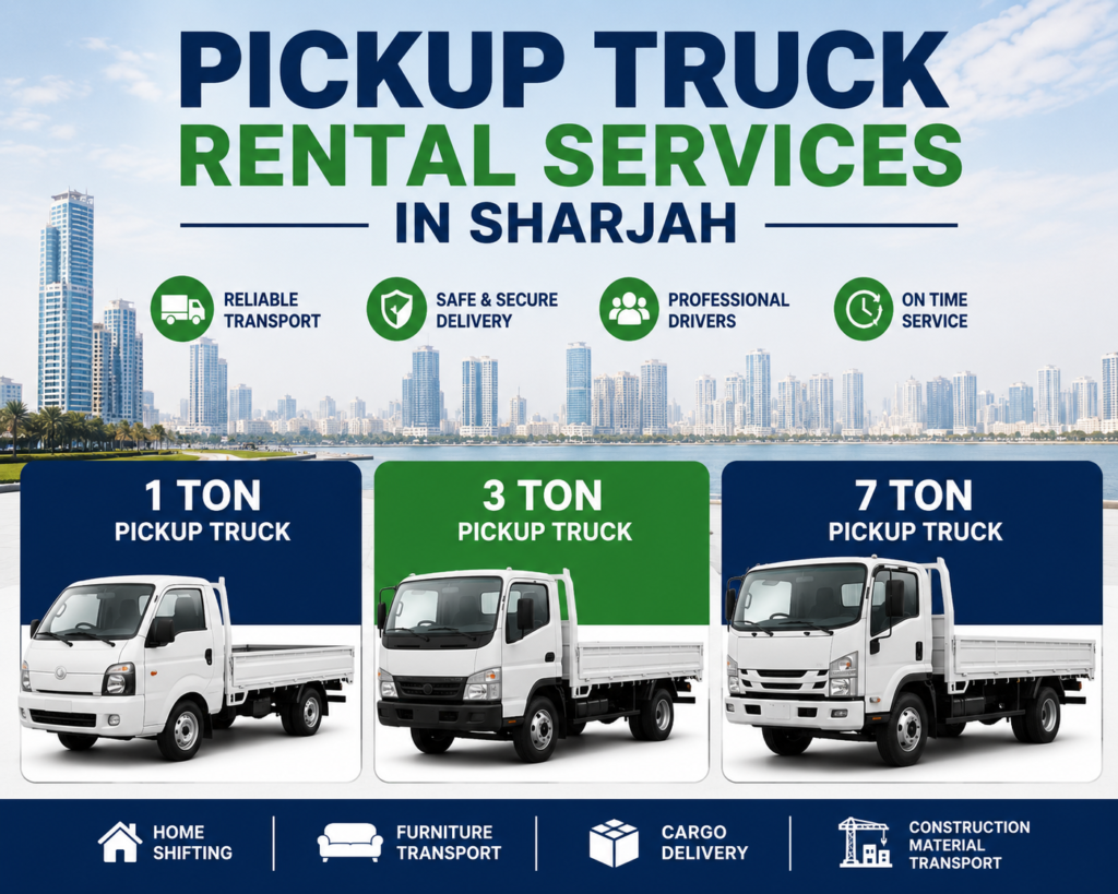 Online pickup truck rental sajaa